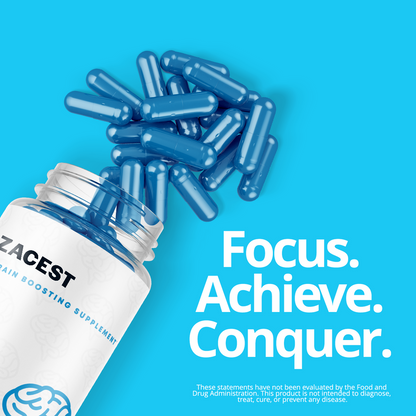 Zacest - Best Nootropics for Mental Clarity, Focusing & Productivity