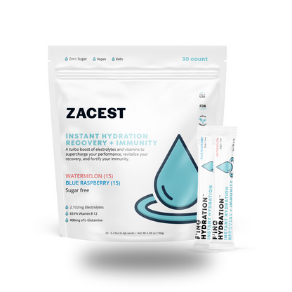 Zacest Hydration Packets - Quench Your Thirst for Greatness