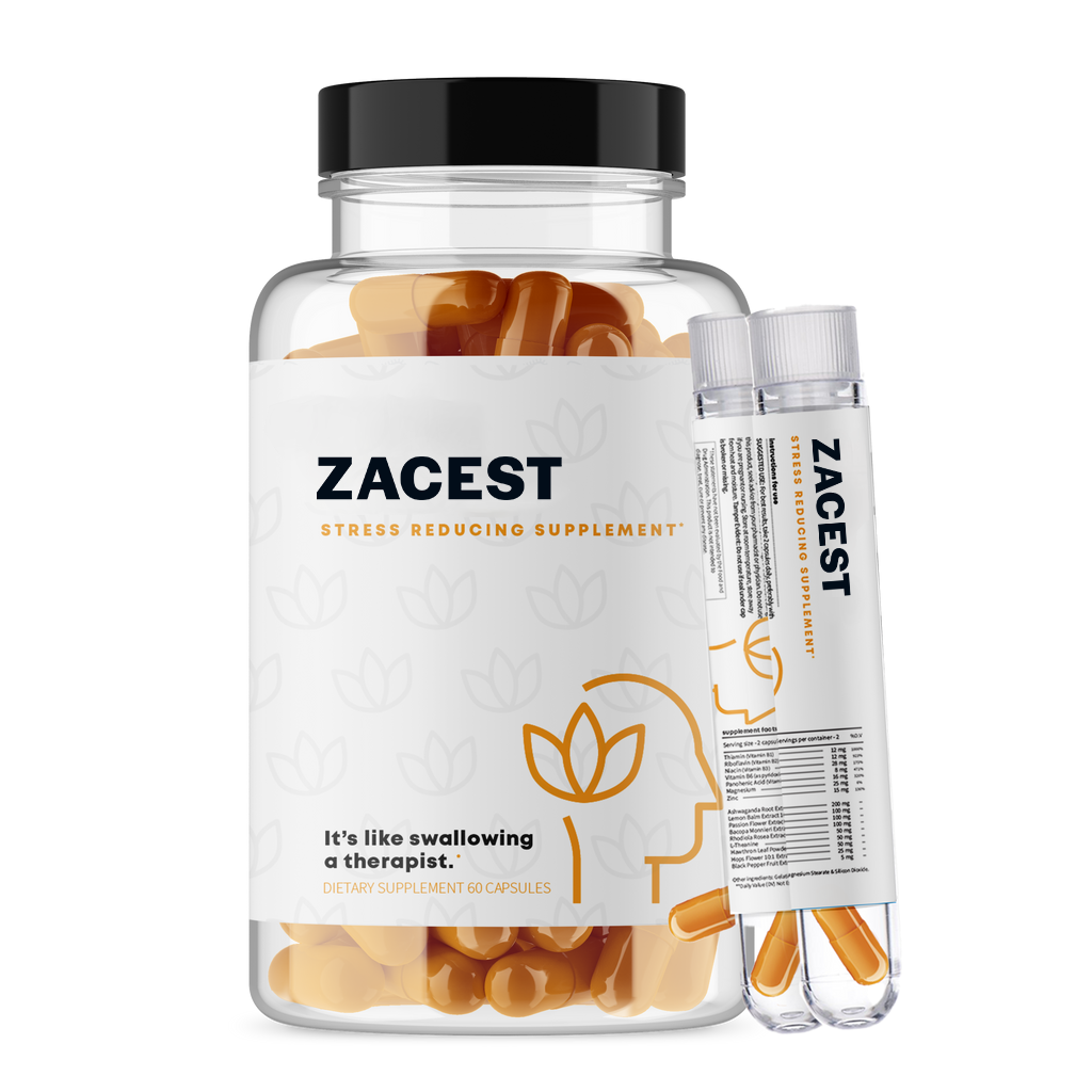 Zacest Anxiety - Natural Remedies & Supplements for Anxiety